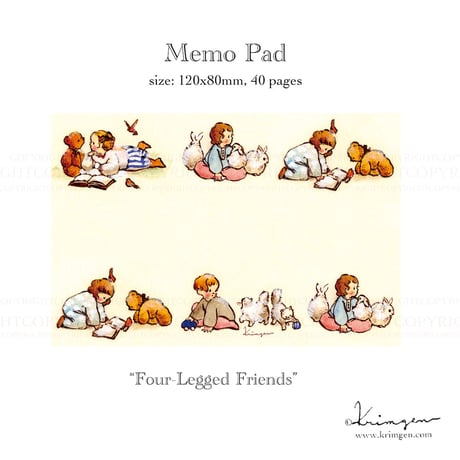 Four-Legged Friends メモ帳