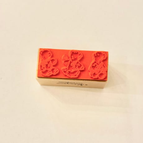 “Three Bears” Stamp （No.234) 三匹のくまハンコ