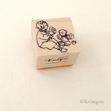 No.281: "Eating Bread" Stamp （パンを食べる ハンコ）