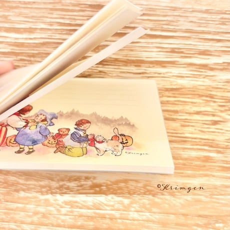 "Halloween (2025)"  memo pad （ハロウィンメモ帳）