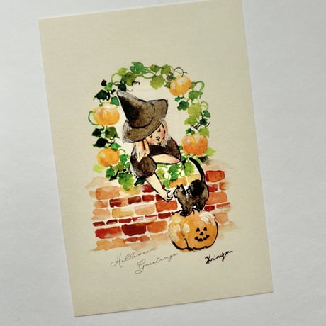 halloween pumpkins (2023)ポストカード