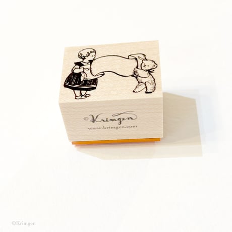 No. 264 "Ribbon" rubber stamp （リボンのハンコ）