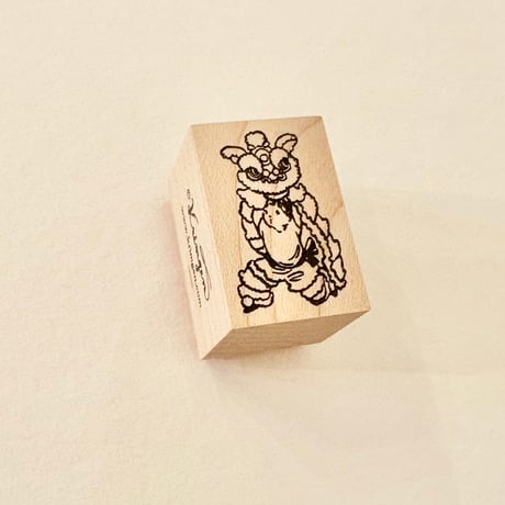 No.101: "Lion Dance" Stamp （獅子舞の ハンコ）