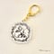アクリルキーホルダー「Reading」(Acrylic Charm)