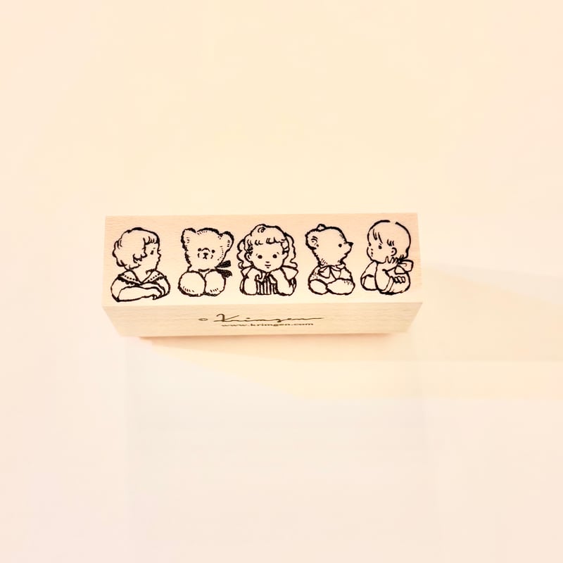 消しゴムはんこNo.334 ちびくまとパン 消しゴムはんこNo.334 ちびくまとパン 消しゴムはんこ【NO.265】