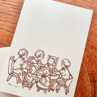 "Tea Party" memo pad