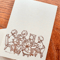 \"Tea Party\" memo pad