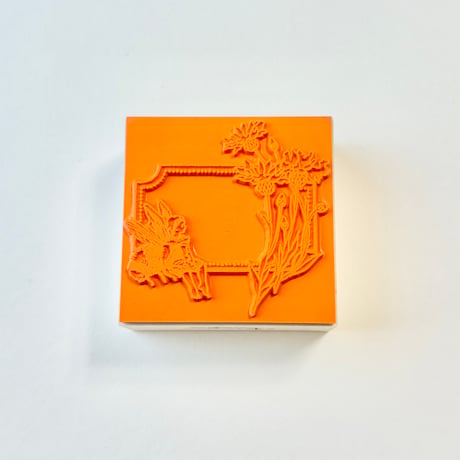 No.76: Bumblebee rubber stamp（マルハナバチのスタンプ）