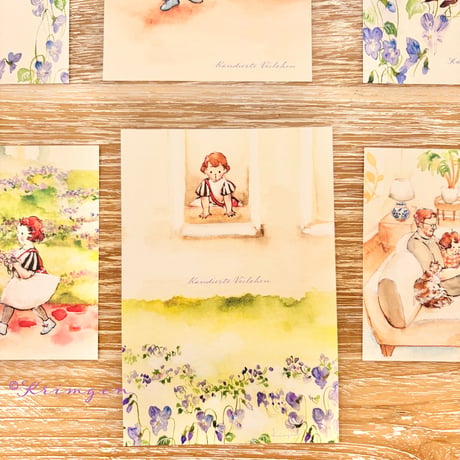 26K-15: "From the window" postcard（『窓から」ポストカード）