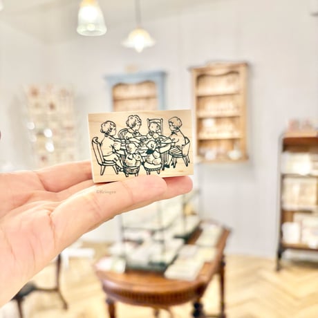 No.275: "Tea Party" Stamp （お茶会のハンコ）
