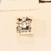 No. 254 "Farm" rubber stamp