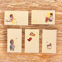 小さなカードセット "in the sky" (set of 15 small cards)