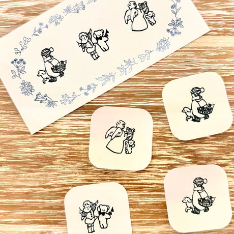 No. 291 "冬じたく (Preparing for winter)" Stamp