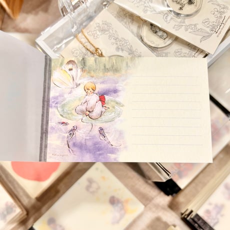 Thumbelina memo pad  （親指姫のメモ帳）