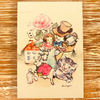 24K-21: Alice's Adventure in Wonderland (2024) postcard