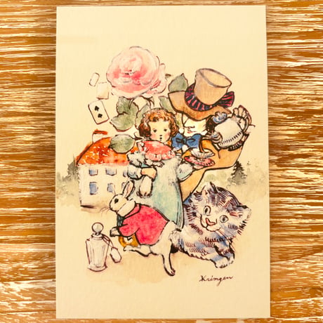 24K-21: Alice's Adventure in Wonderland (2024) postcard
