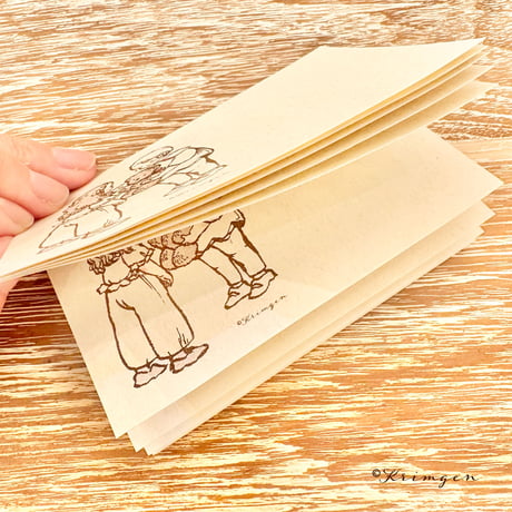 Introducing my Friend"  retro memo pad  レトロメモ帳