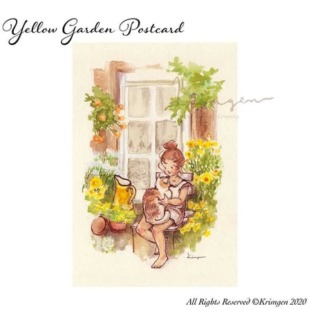 Yellow Garden ポストカード