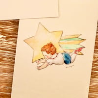 26K-13: "Airy Star"  postcard