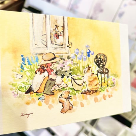 Gardening ポストカード