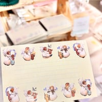 "Blue Angels" memo pad  青い天使メモ帳