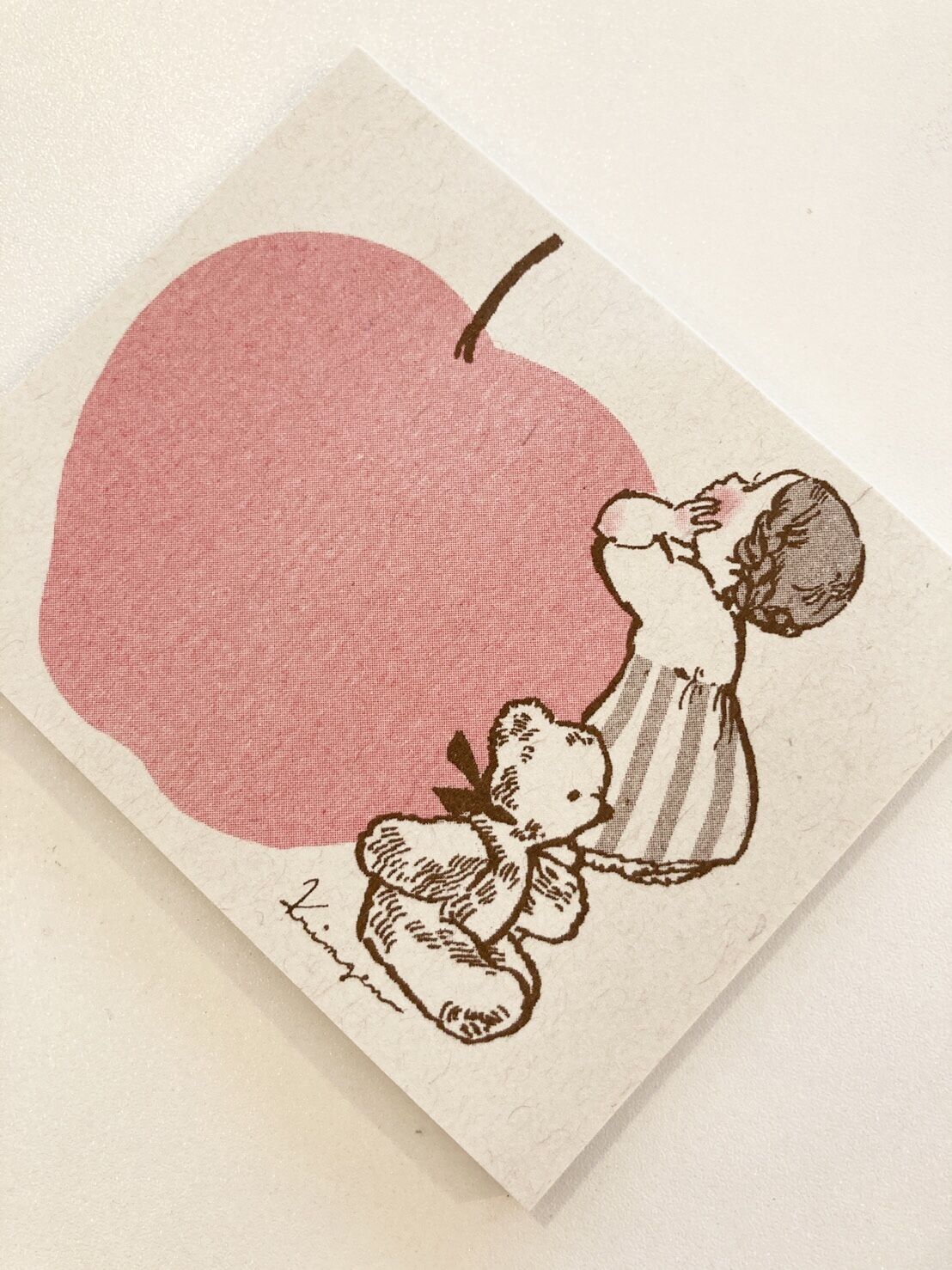 りんご メモ帳 | Krimgen