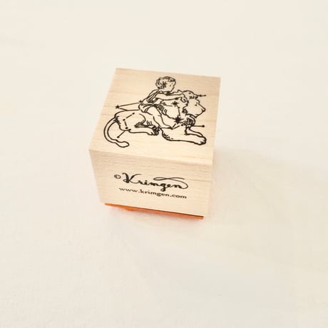 No.63: "Leo" rubber stamp  獅子座のハンコ