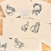 2026 calendar - postcard type- 6 sheets　終売