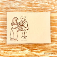 Introducing my Friend"  retro memo pad  レトロメモ帳