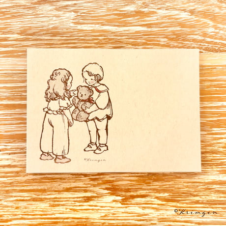 Introducing my Friend"  retro memo pad  レトロメモ帳