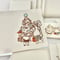 Christmas Tree and Children レトロメモ帳