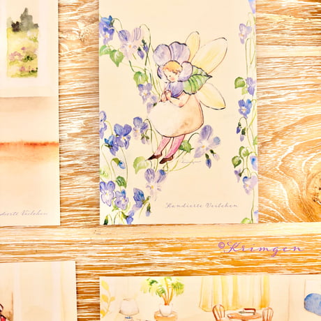 26K-16: "Pray" postcard（「祈り」ポストカード）