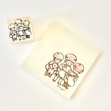"Mushroom (Children)"  memo pad