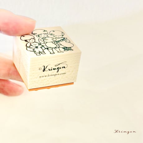 No. 290 "Mushroom (Children)" Stamp （きのこたちのスタンプ）