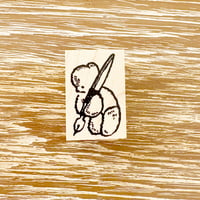 No.272 Writing Bear Stamp（書くくまハンコ）