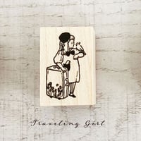 Traveling Girl ハンコ