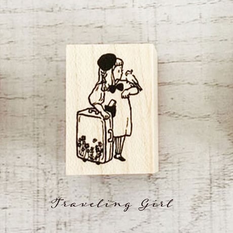 Traveling Girl ハンコ