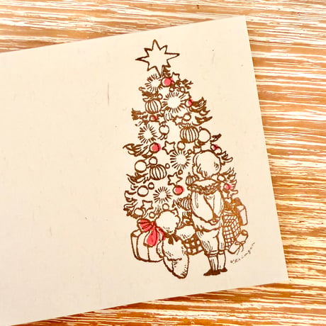 Christmas Tree 2024 レトロメモ帳