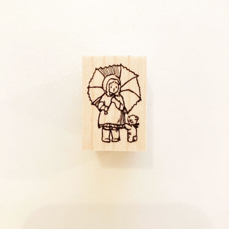 No.116 Girl with Umbrella