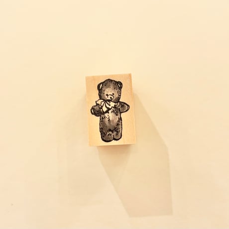 Standing Teddy Bear ハンコ    (No.237)
