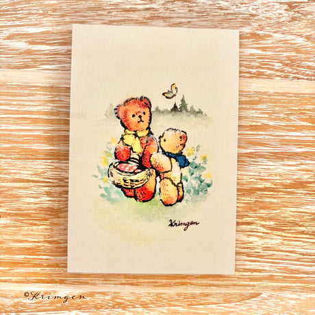 25K-20: "Interested in the butterfly" postcard
