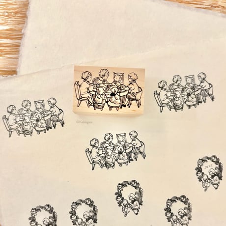 No.275: "Tea Party" Stamp （お茶会のハンコ）