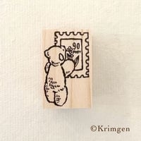 No.273: " Stamp and Bear" Stamp （切手とくまハンコ）