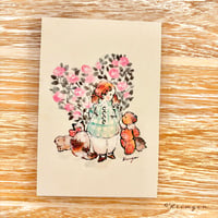 25K-07: "Red Roses" postcard