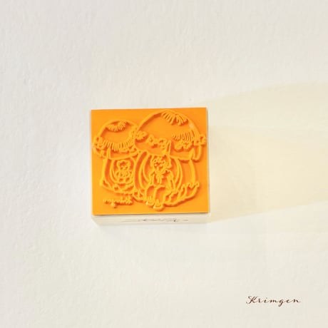 No. 289 "Mushroom House" Stamp （きのこのお家のスタンプ）