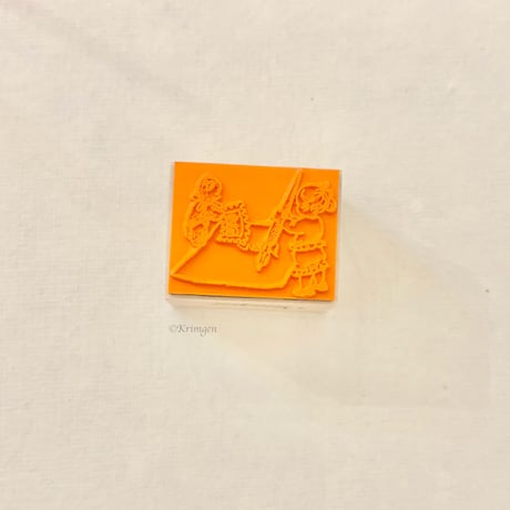 No.276: "Writing a Letter" Stamp （手紙を書くハンコ）