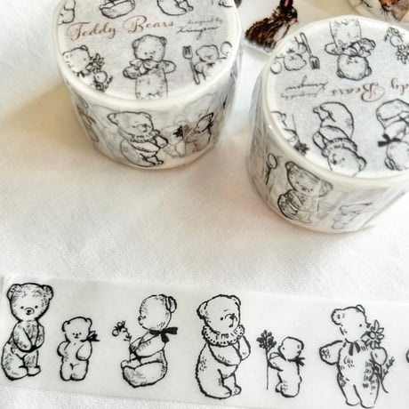 Teddy Bears マスキングテープ