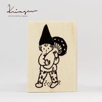 Carrying mushroom  ハンコ