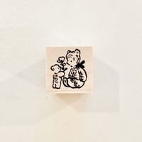No.119: 小さいくまと大きいくま ハンコ