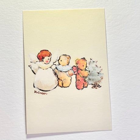 24K-55: "Baby Angel - Tree -" postcard